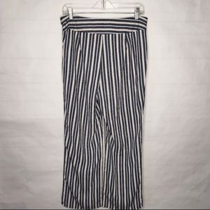 Emory Park Wide Leg Striped Pants Size Large